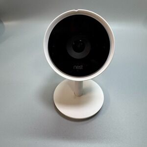 Google Nest Cam IQ Indoor 1080p HD Wireless Security Camera White NC3100US A0053